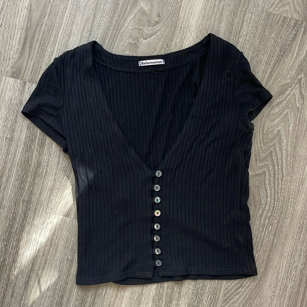 Reformation knit top